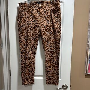 Leopard Print Women’s Jeans